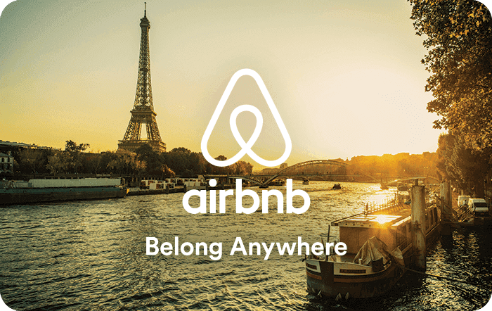 Airbnb "belong anywhere" advertisement (source: Airbnb)