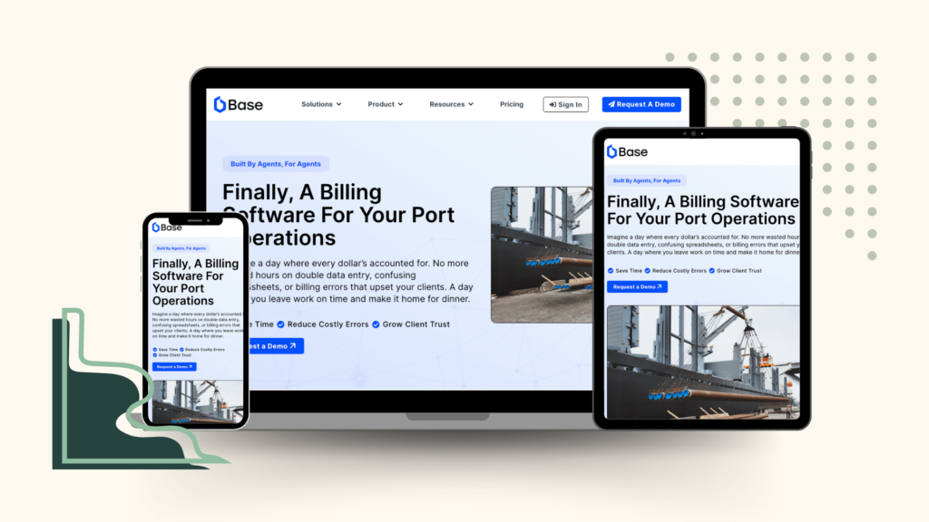 Responsive website redesign