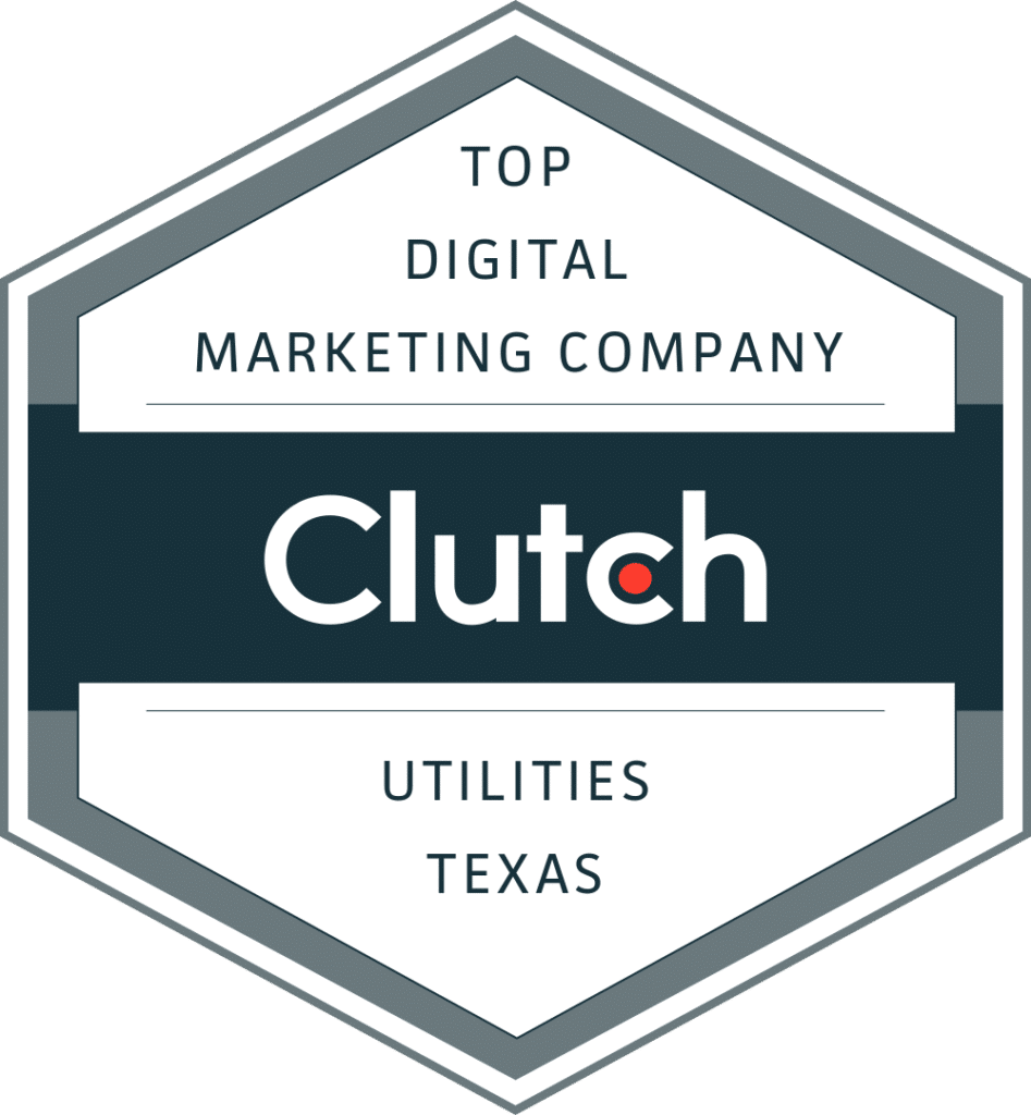 top clutch.co digital marketing company utilities texas